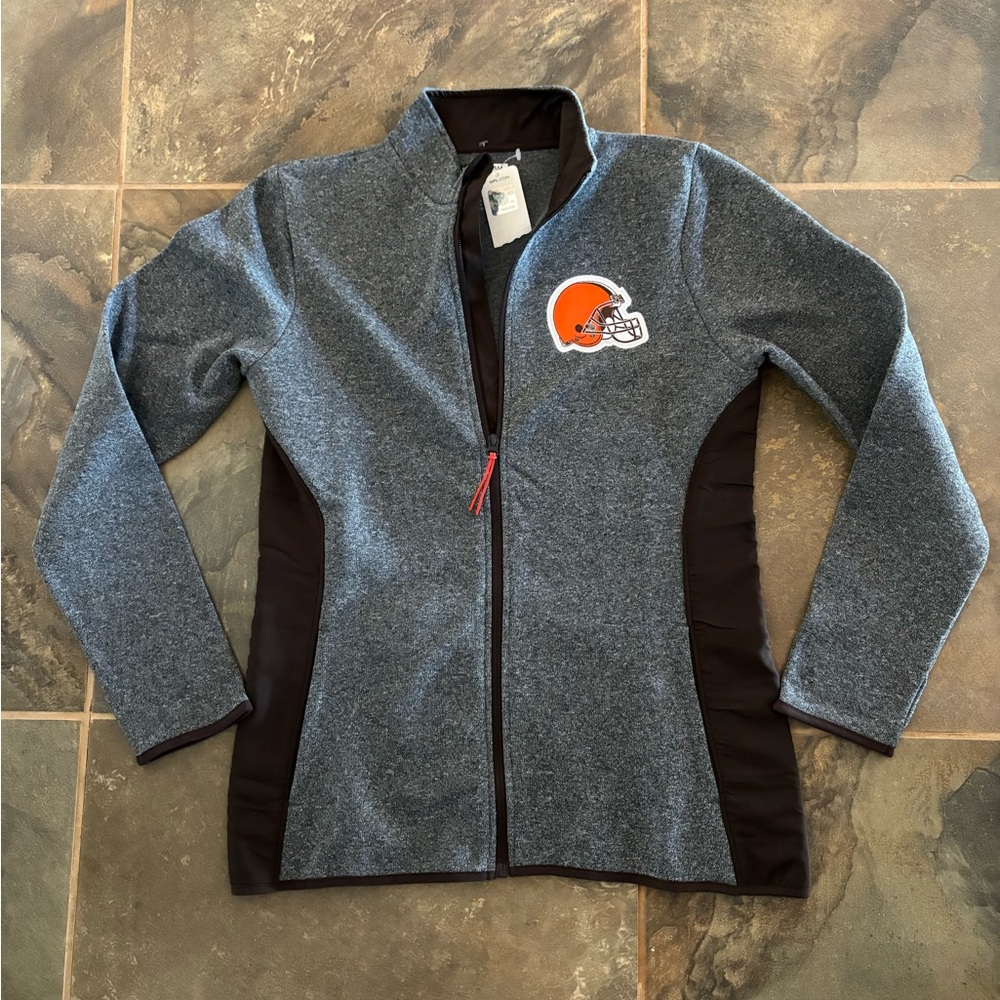 NWT NFL Cleveland Browns Fleece Jacket